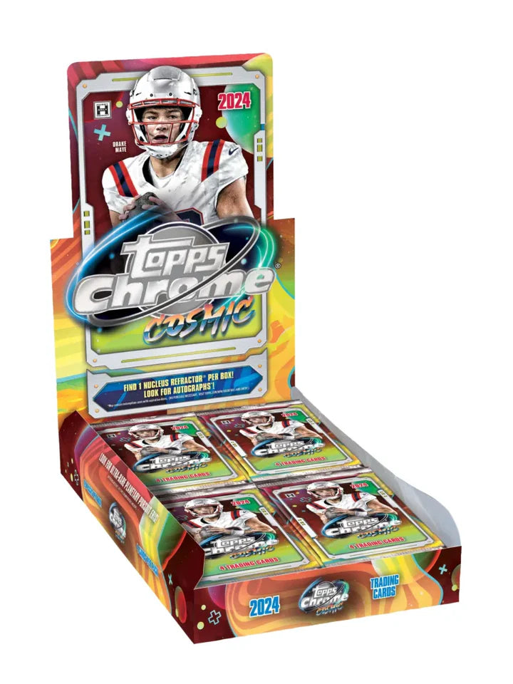 2024 Topps Cosmic Chrome Football Hobby Box (Preorder)