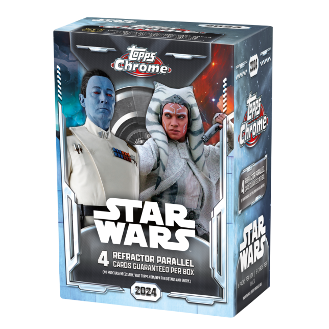 2024 Topps Chrome Star Wars Value Blaster Box The Hobby 2024-topps-chrome-star-wars-value-blaster-box-the-hobby