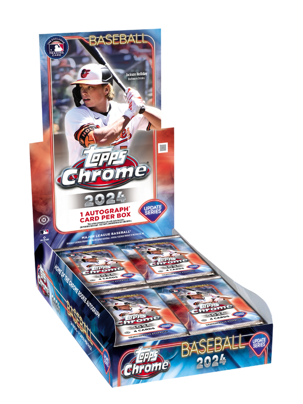 2024 Topps Chrome Update Series Baseball Hobby Box (Pre-Order)