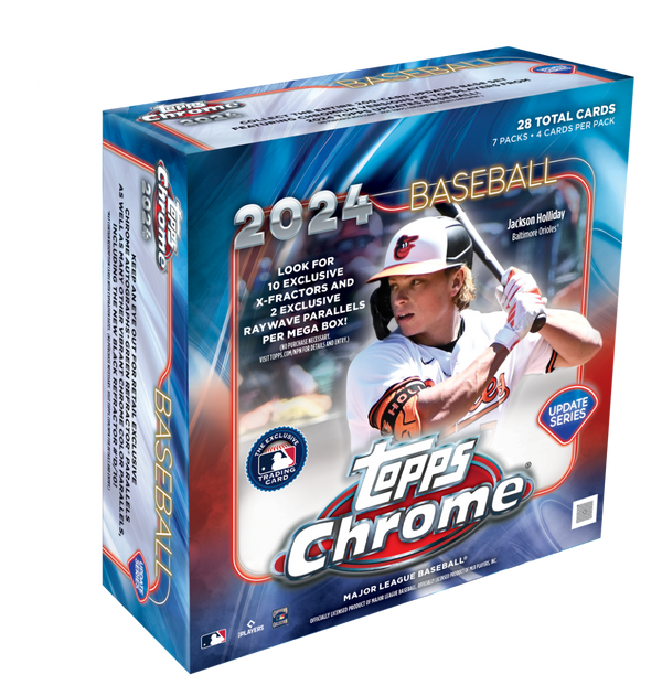 2024 Topps Chrome Update Series Baseball Mega Box (Pre-Order)