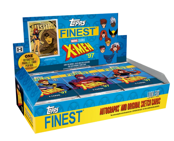 2025 Topps Finest X-Men '97 Hobby Box