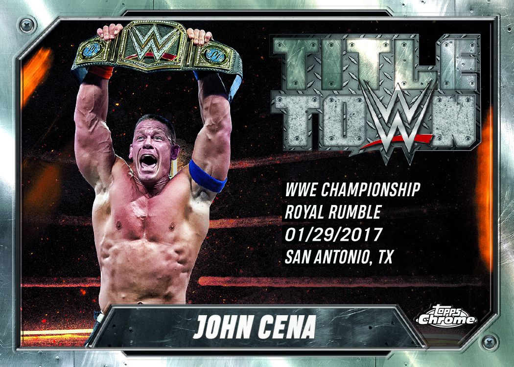 2025 Topps Chrome WWE Mega Box