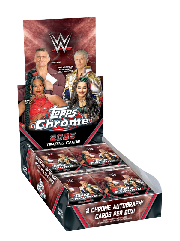 2025 Topps Chrome WWE Hobby Box