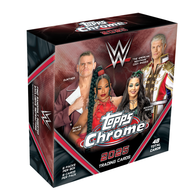 2025 Topps Chrome WWE Mega Box