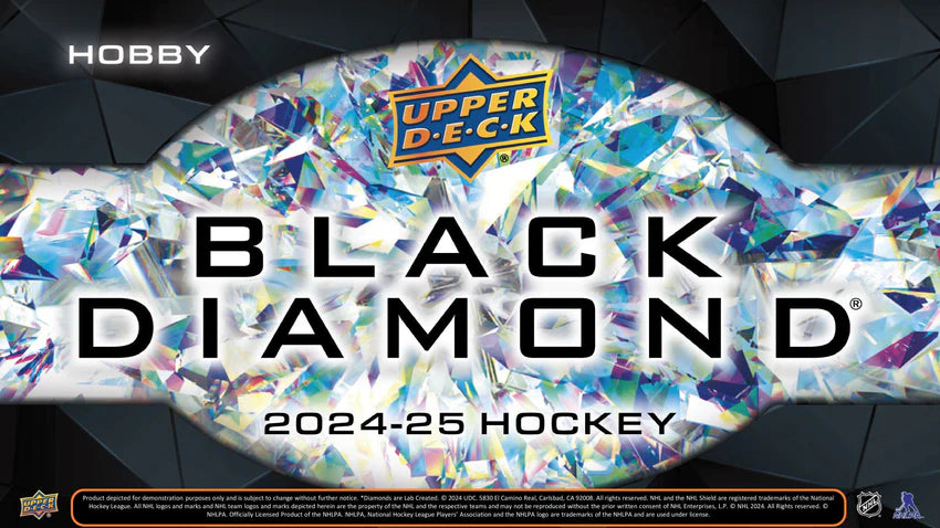 2024-25 Upper Deck Black Diamond Hockey Hobby Box (Pre-Order)