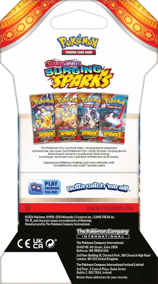 Pokemon TCG Scarlet & Violet Surging Sparks Blister Pack