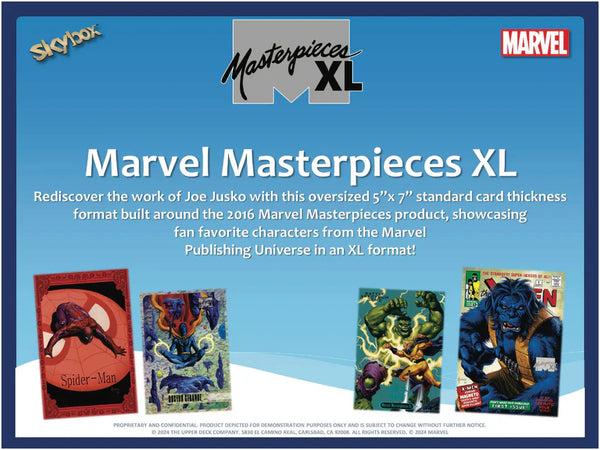 2024 Upper Deck Marvel Masterpieces XL Hobby Box