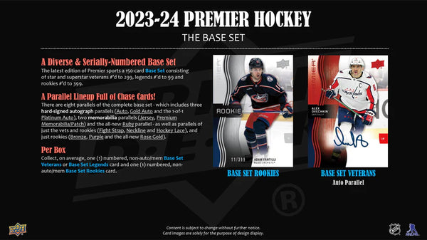 2023-24 Upper Deck Premier Hockey Hobby Box