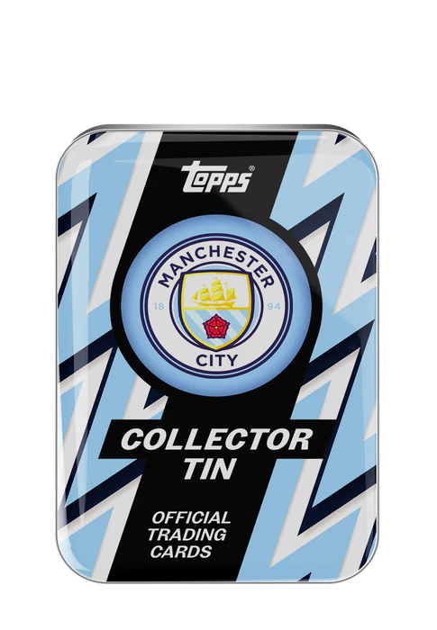 2025-26 Topps Manchester City Soccer Collector Tin