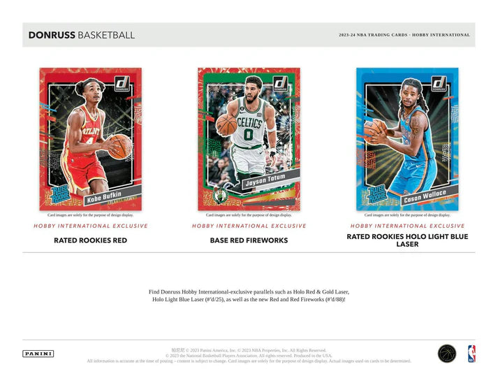 2023-24 Panini Donruss International Basketball Box