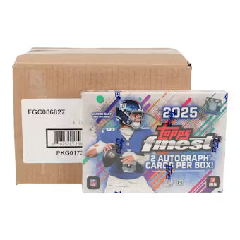2025 Topps Finest Football Hobby 8-Box Case