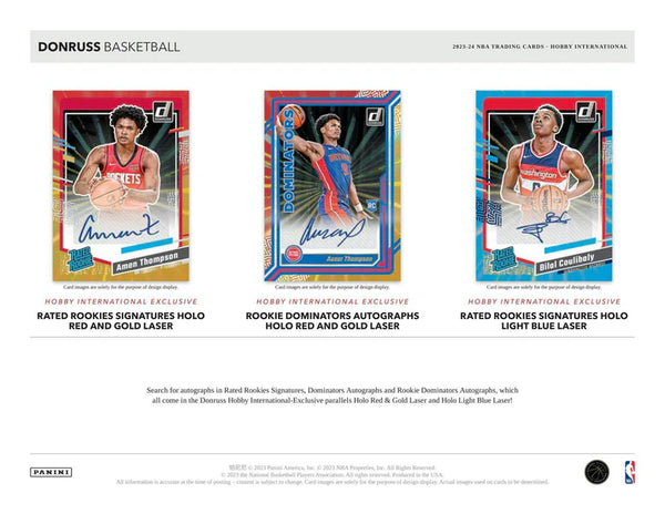 2023-24 Panini Donruss International Basketball Box