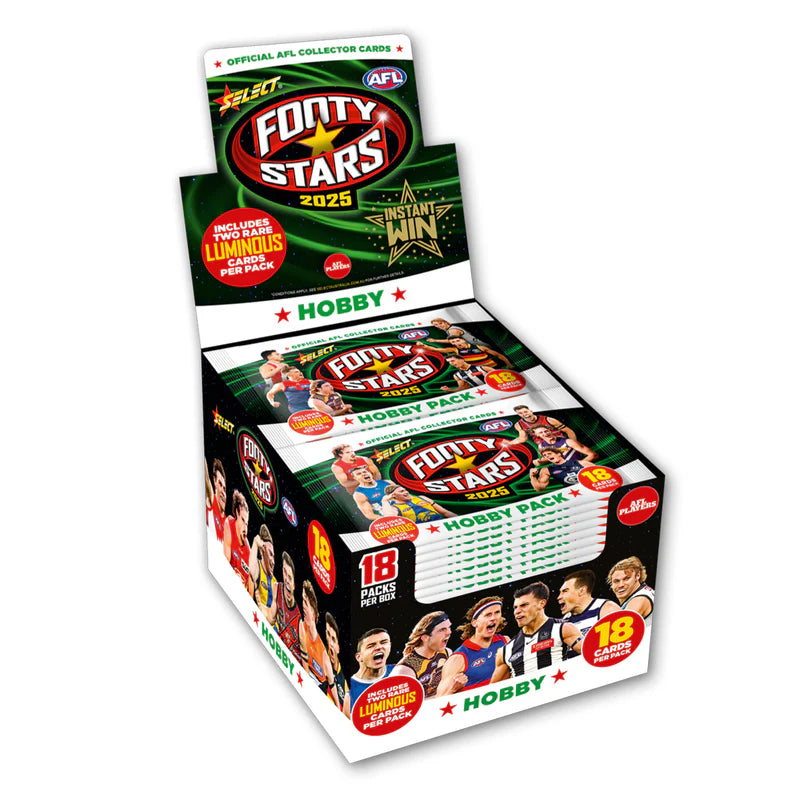 2025 Select AFL Footy Stars Hobby Box - 1 Per Person
