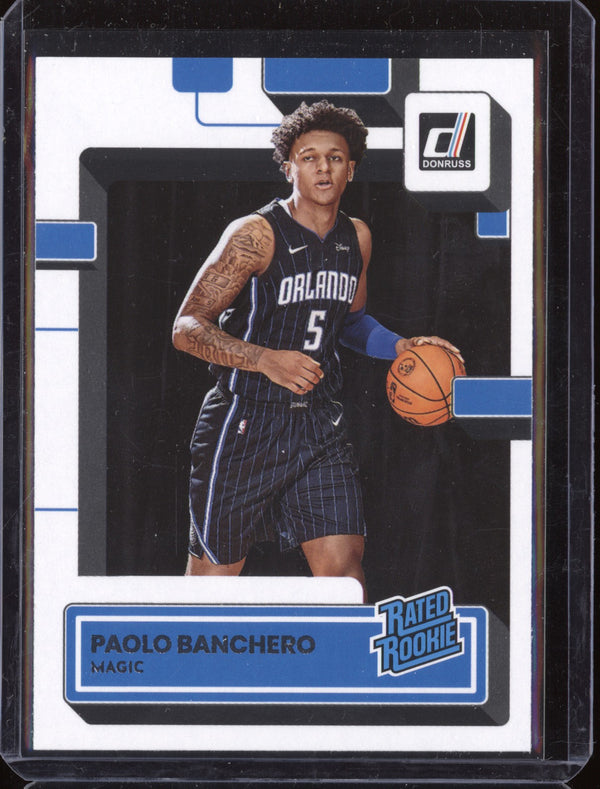 Paolo Banchero 2022-23 Panini Donruss  201 RC