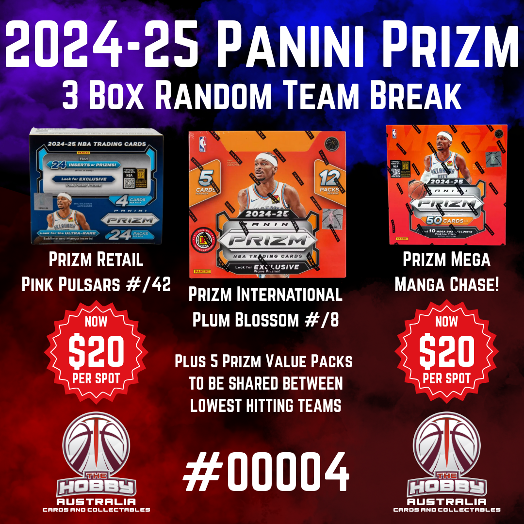 2024-25 NBA Prizm 3 Box Random Team Break - Break #00004