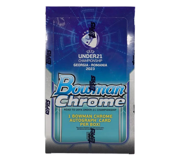 2023 Bowman Chrome Road To UEFA Under-21 European Championship Hobby Box