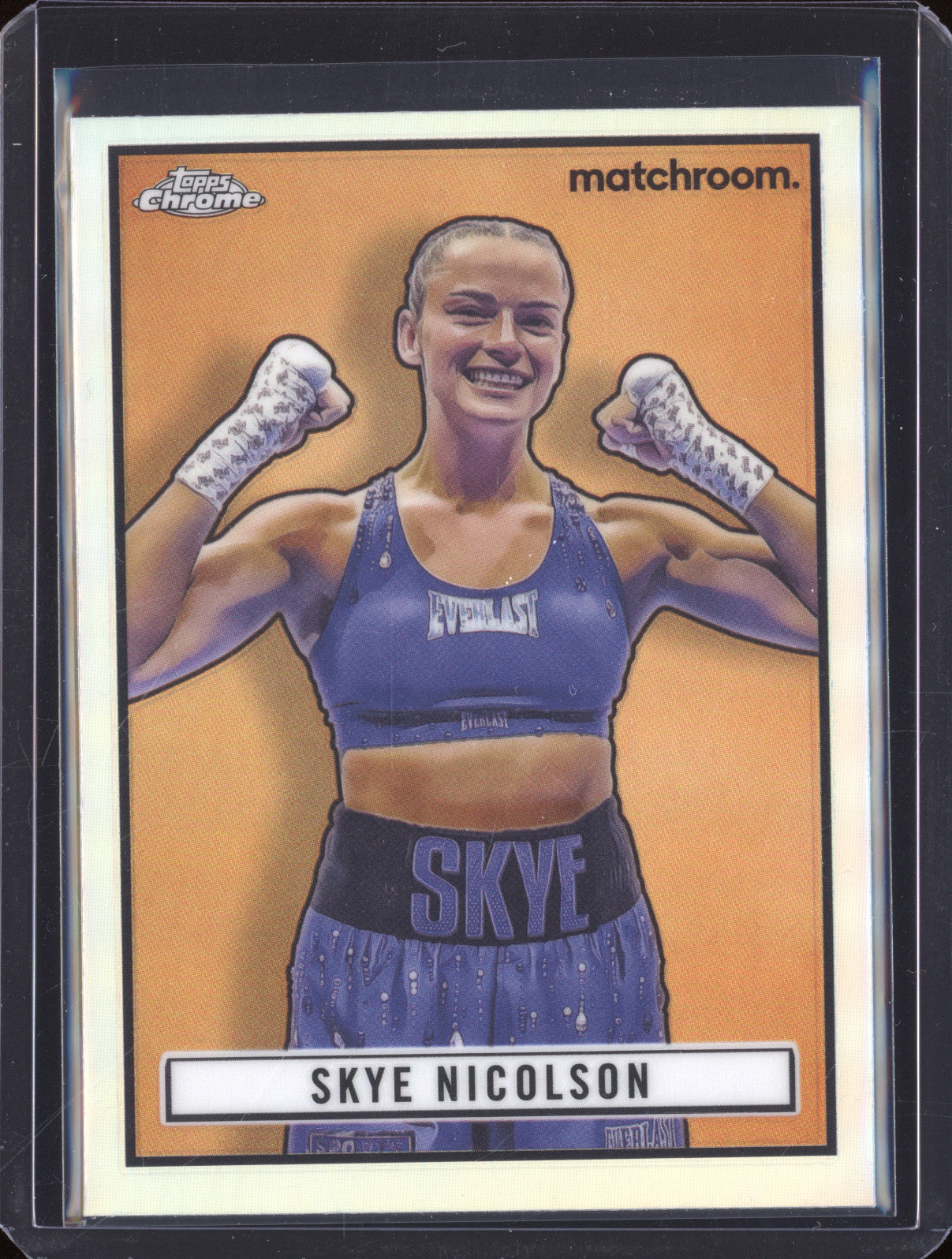 Skye Nicolson  Topps Boxing Chrome TR-30 1951 Ringside