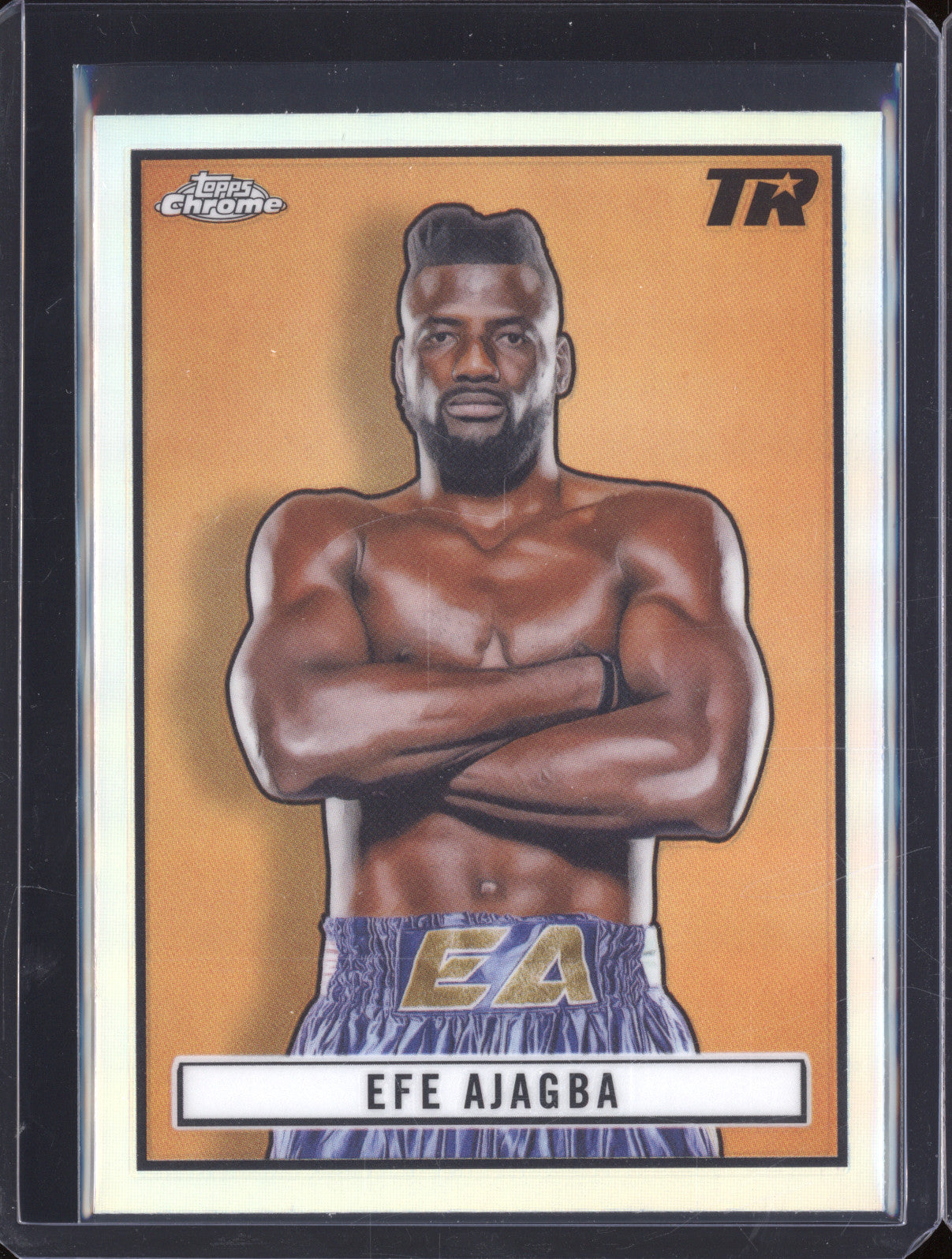 Efe Ajagba 2024 Topps Boxing Chrome TR-16 1951 Ringside
