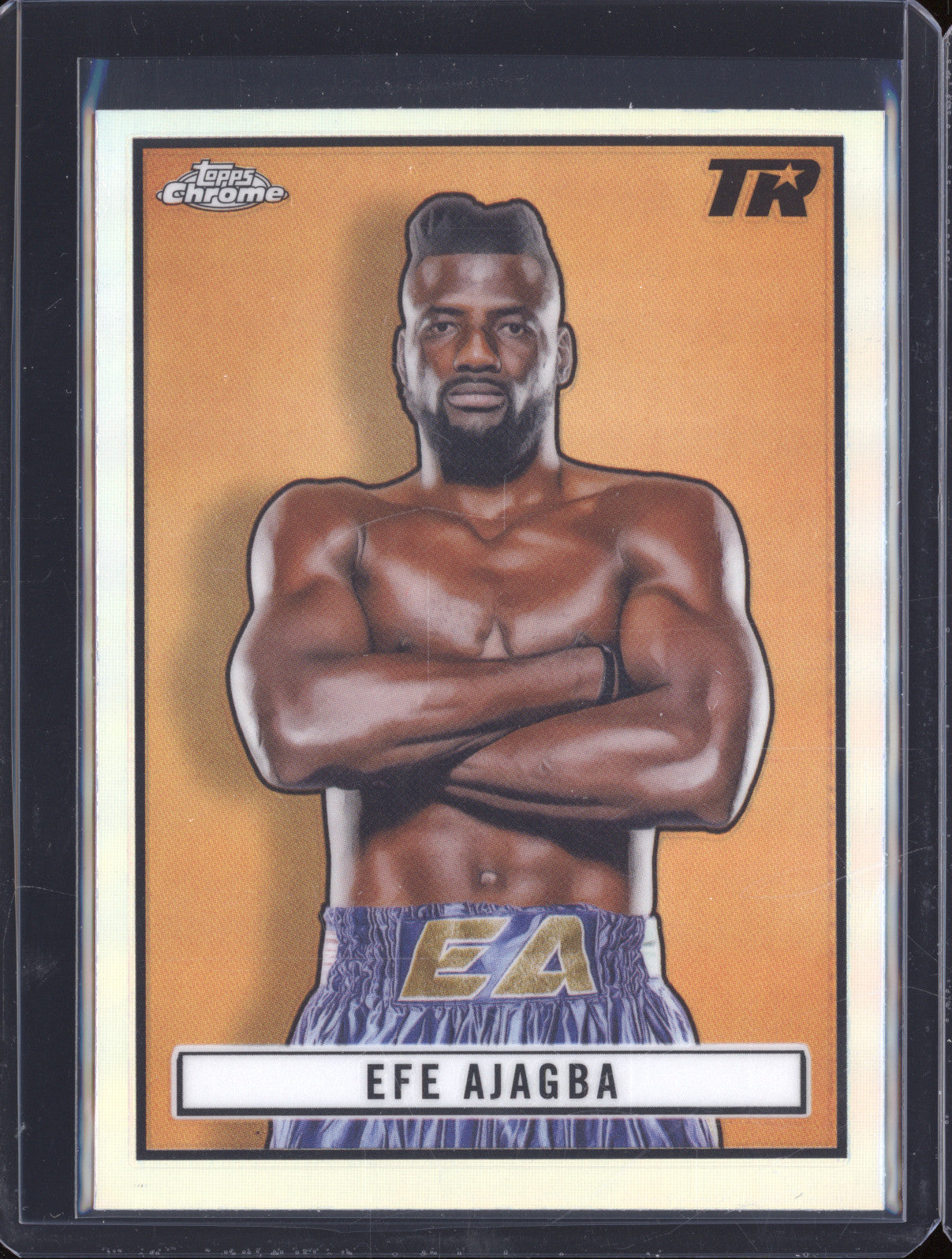 Efe Ajagba 2024 Topps Boxing Chrome TR-16 1951 Ringside