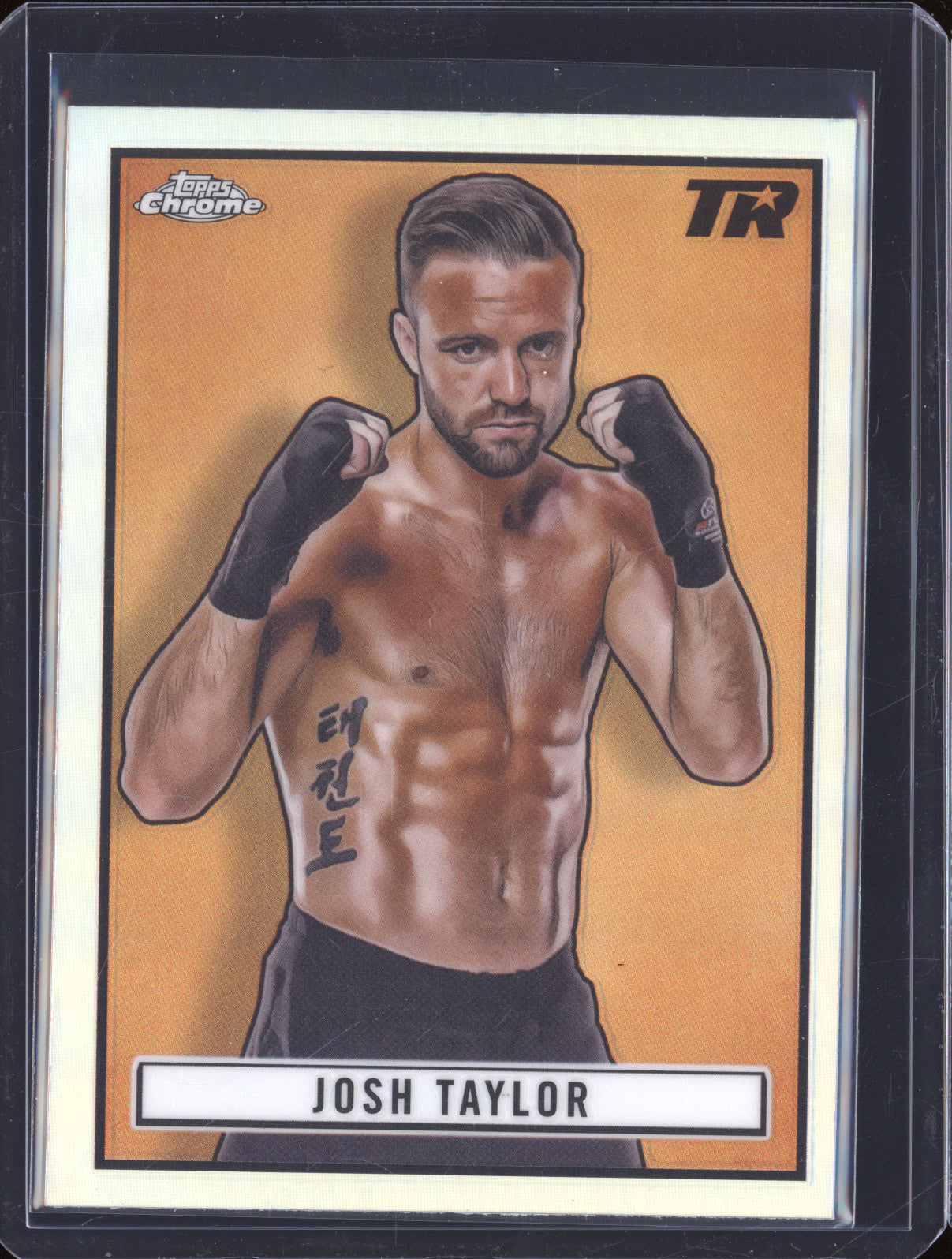 Josh Taylor 2024 Topps Boxing Chrome TR-8 1951 Ringside