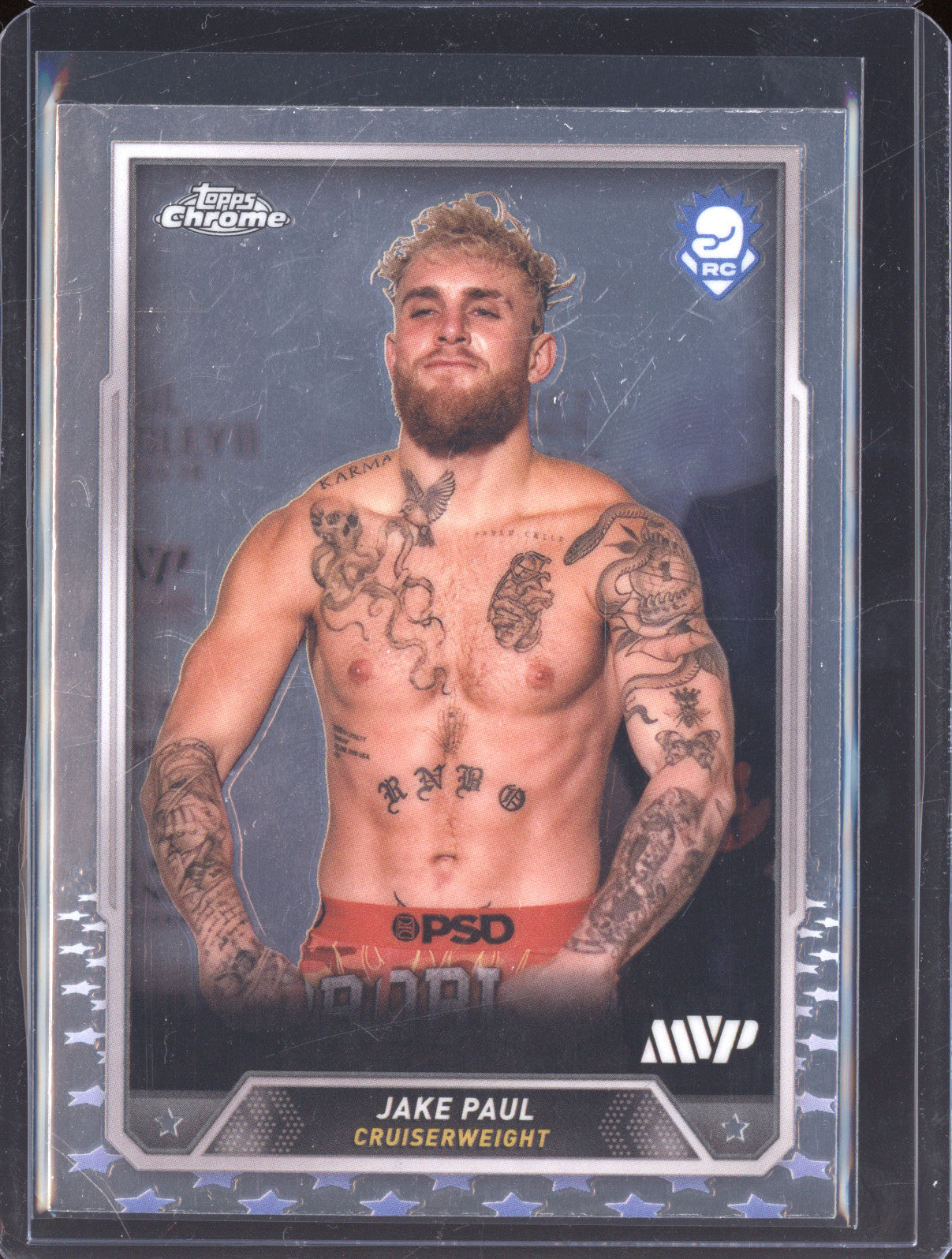 Jake Paul 2024 Topps Boxing Chrome 1