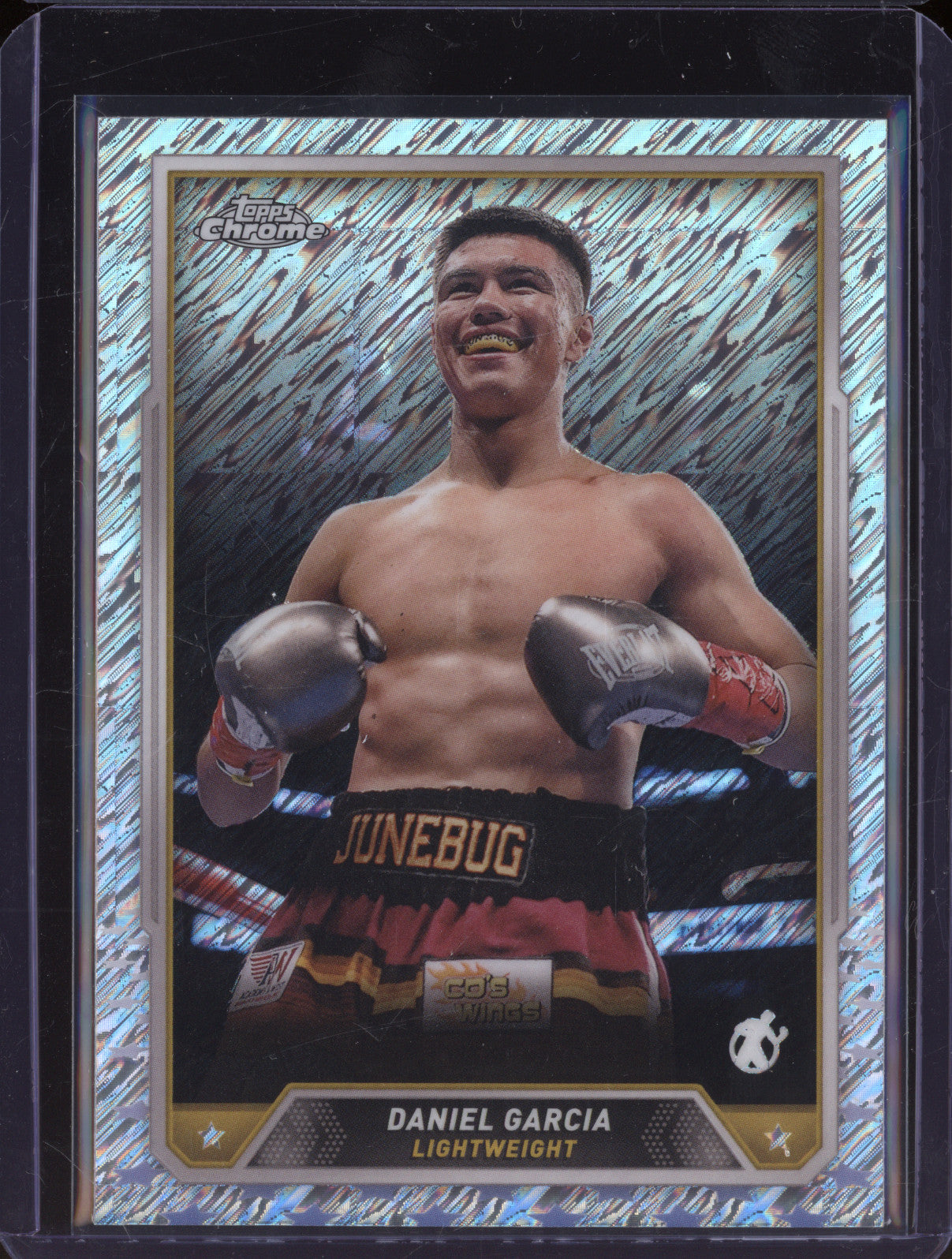 Daniel Garcia 2024 Topps Boxing Chrome 85 Shimmer
