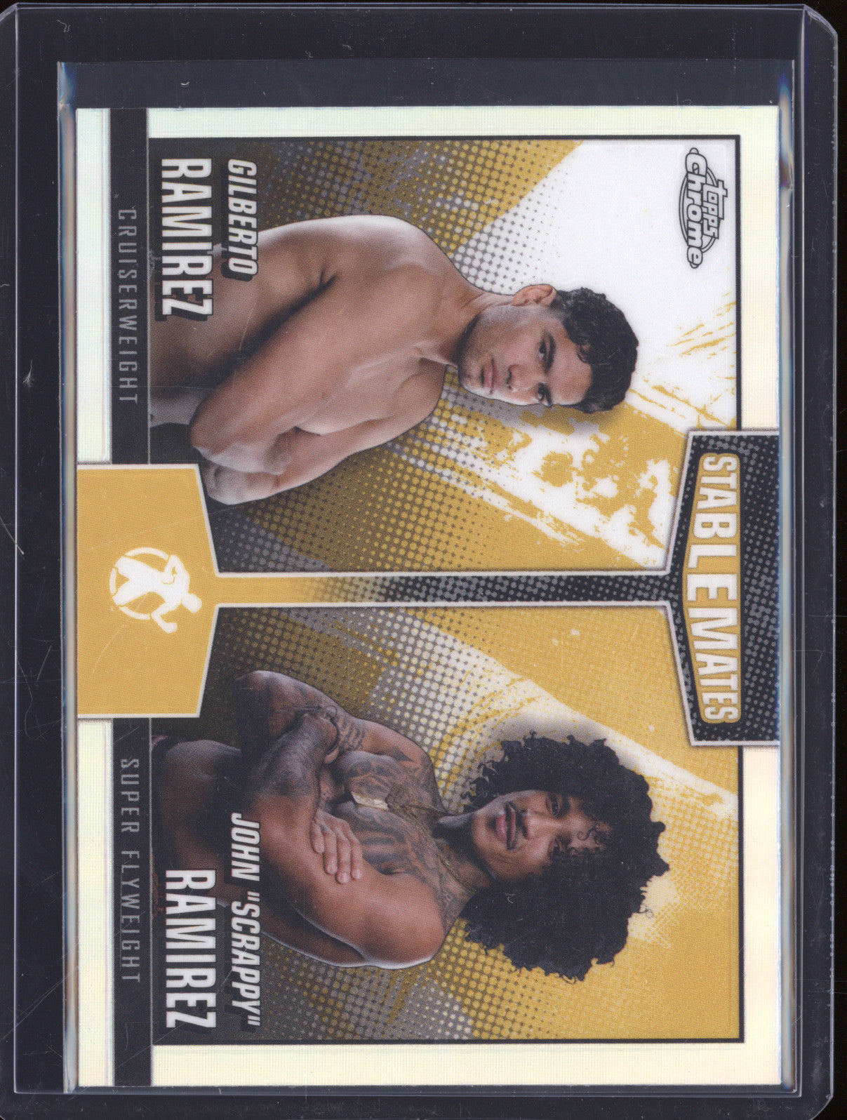 Gilberto Ramirez John Scrappy Ramirez 2024 Topps Boxing Chrome SM-4 Stablemates