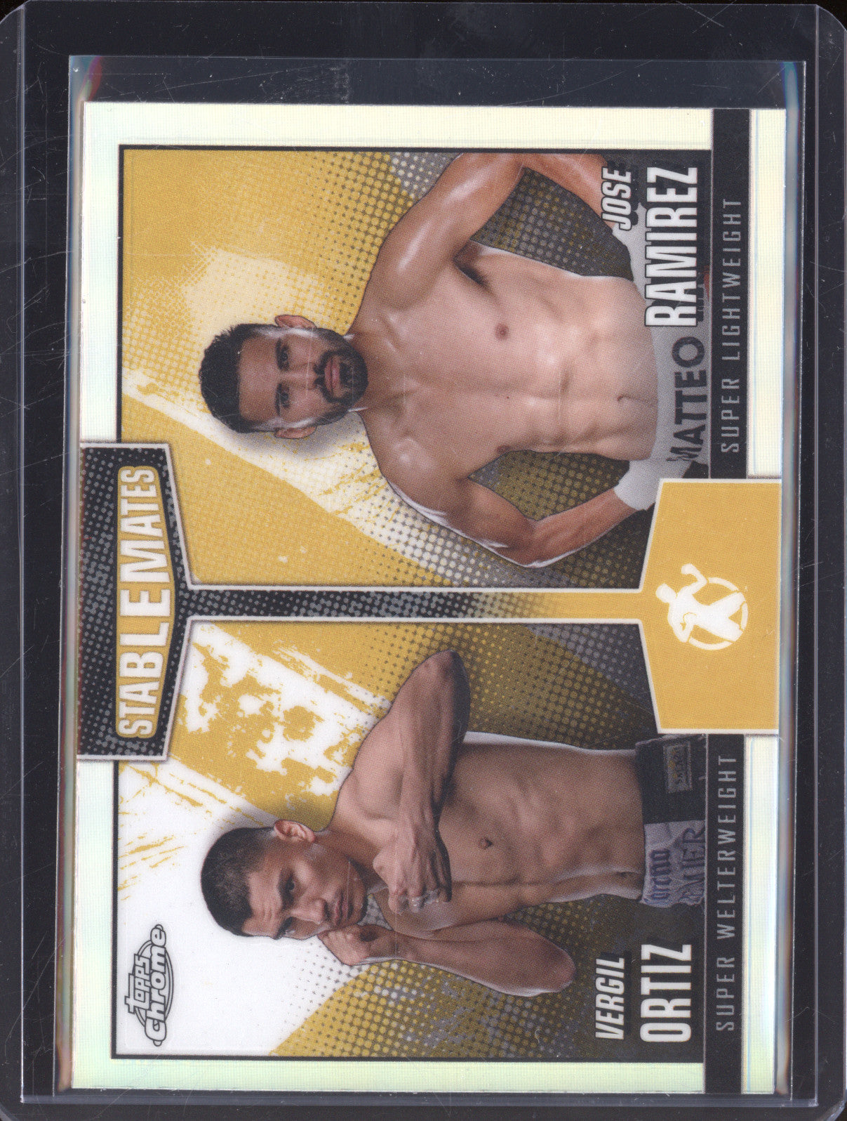 Vergil Ortiz / Jose Ramirez 2024 Topps Boxing Chrome SM-5 Stablemates