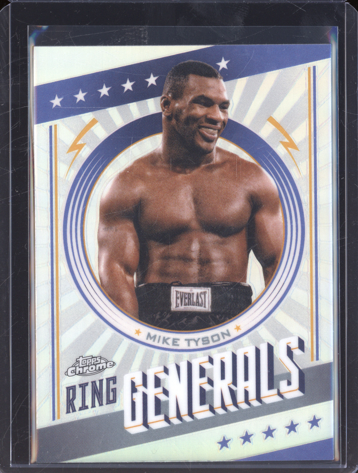 Mike Tyson 2024 Topps Boxing Chrome RG-4 Ring Generals