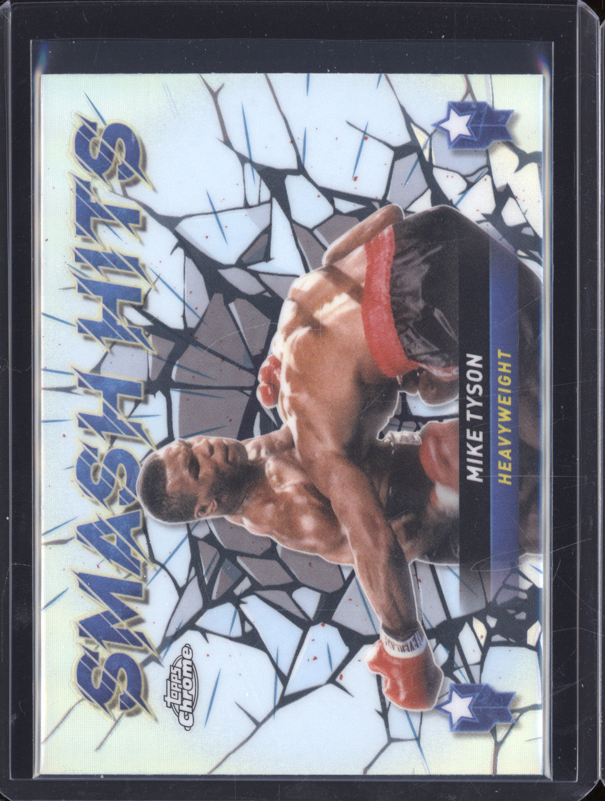 Mike Tyson 2024 Topps Boxing Chrome SH-4 Smash Hits