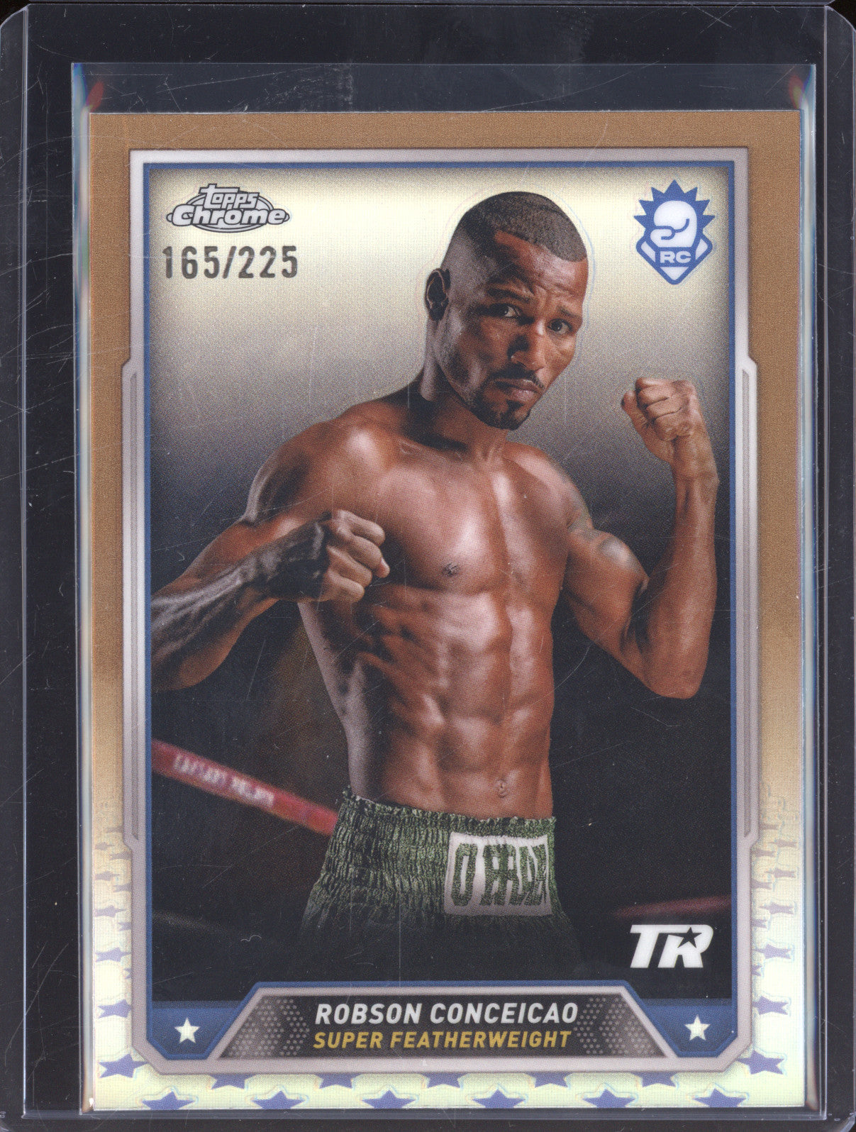 Robson Conceicao 2024 Topps Boxing Chrome 16 Bronze Refractor RC 165/225