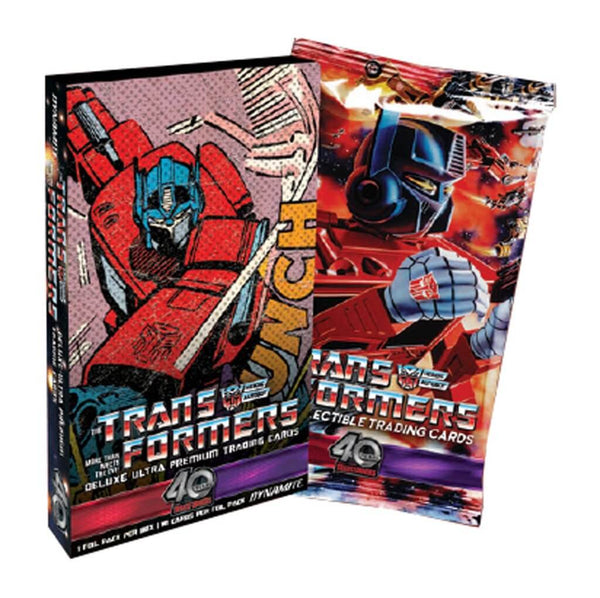 TRANSFORMERS 40th Anniversary Deluxe Ultra Premium Cards Mini Box