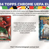 2023-24 Topps Chrome UEFA Euro Soccer Hobby Box