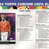 2023-24 Topps Chrome UEFA Euro Soccer Hobby Box