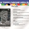 2023-24 Topps Chrome UEFA Euro Soccer Hobby Box