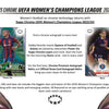 2023-24 Topps Chrome UEFA Women's Champions League Soccer Value Box