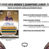 2023-24 Topps Chrome UEFA Women's Champions League Soccer Hobby Box