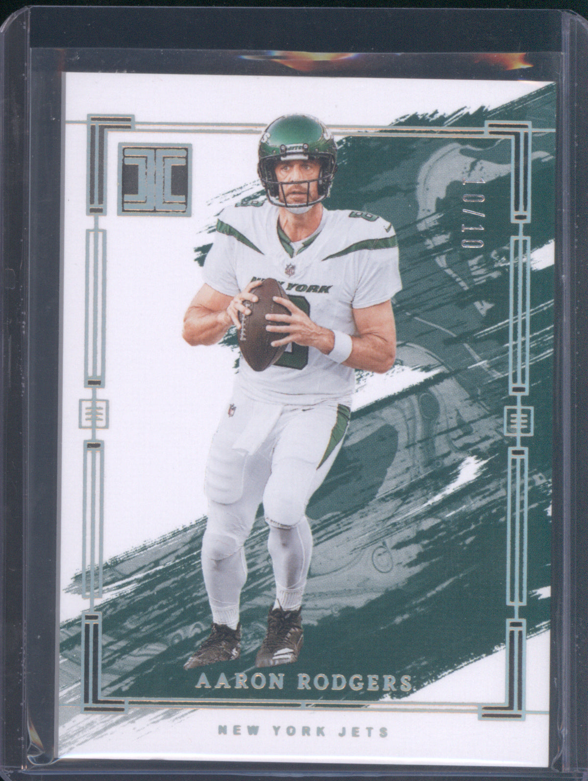 Aaron Rodgers 2024 Panini Impeccable  Gold 10/10