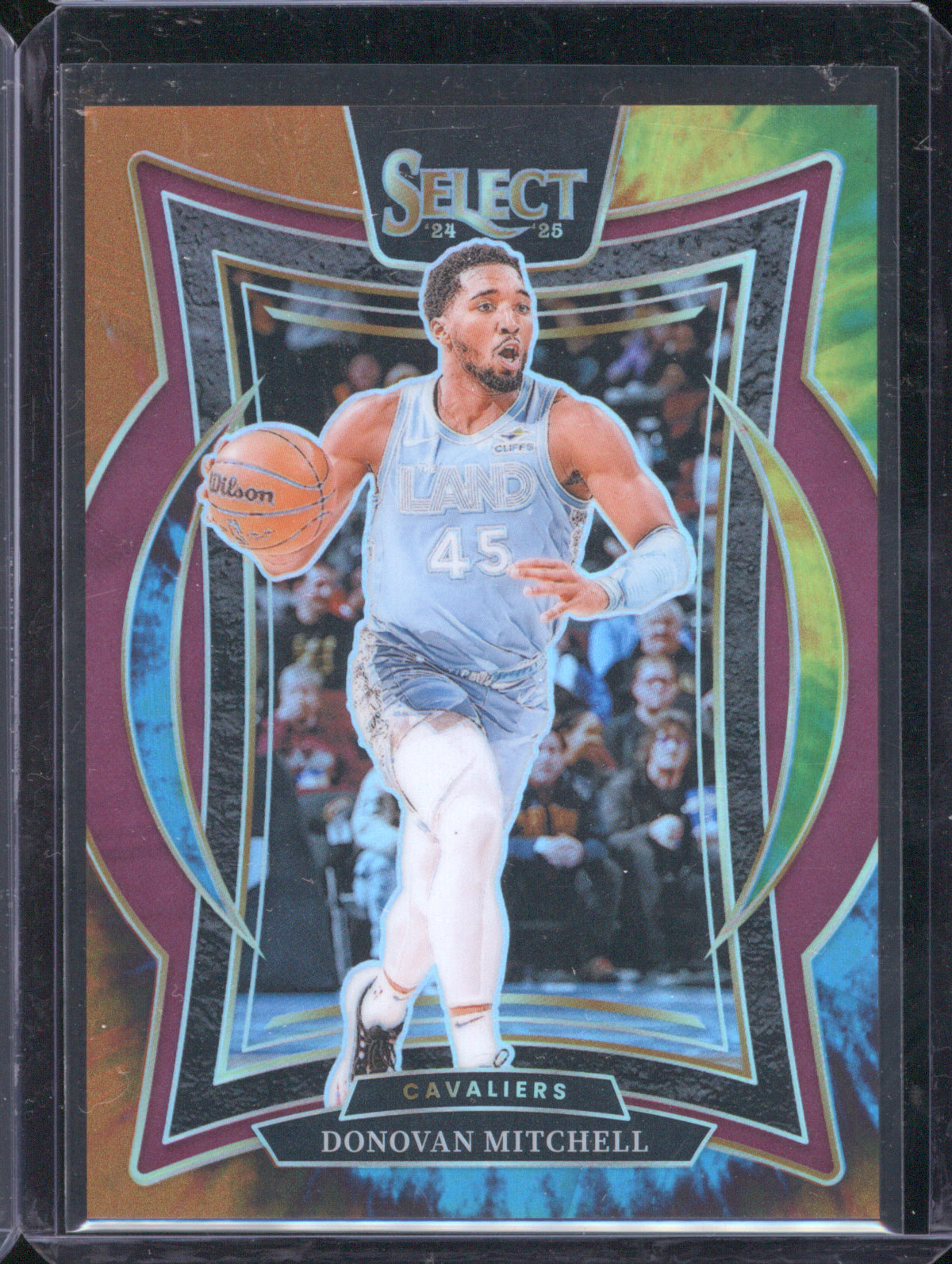 Donovan Mitchell 2024 Panini Select #21 Tie-Dye Concourse 6/25