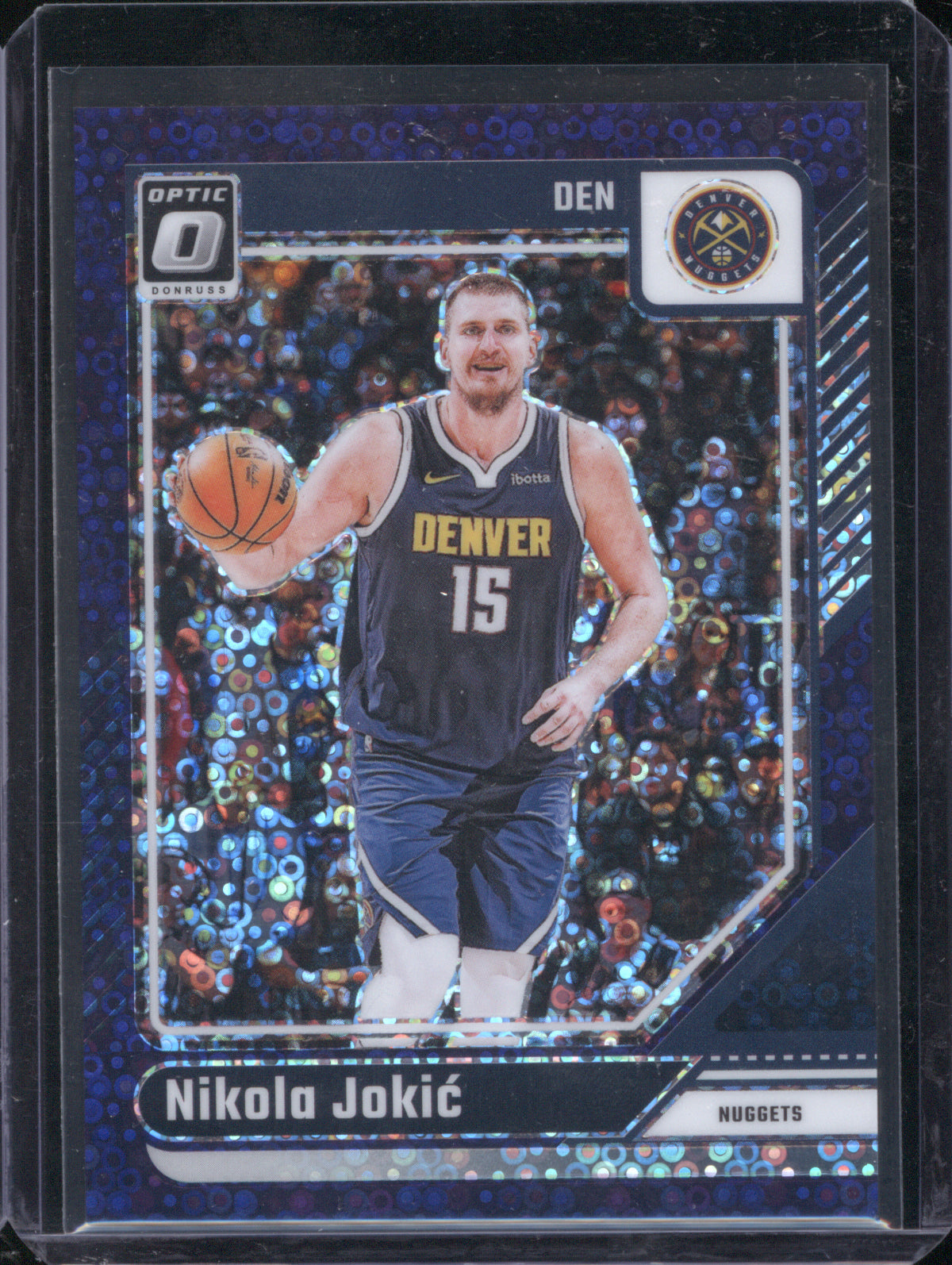 Nikola Jokić 2024 Donruss Optic Purple Fast Break 93/99