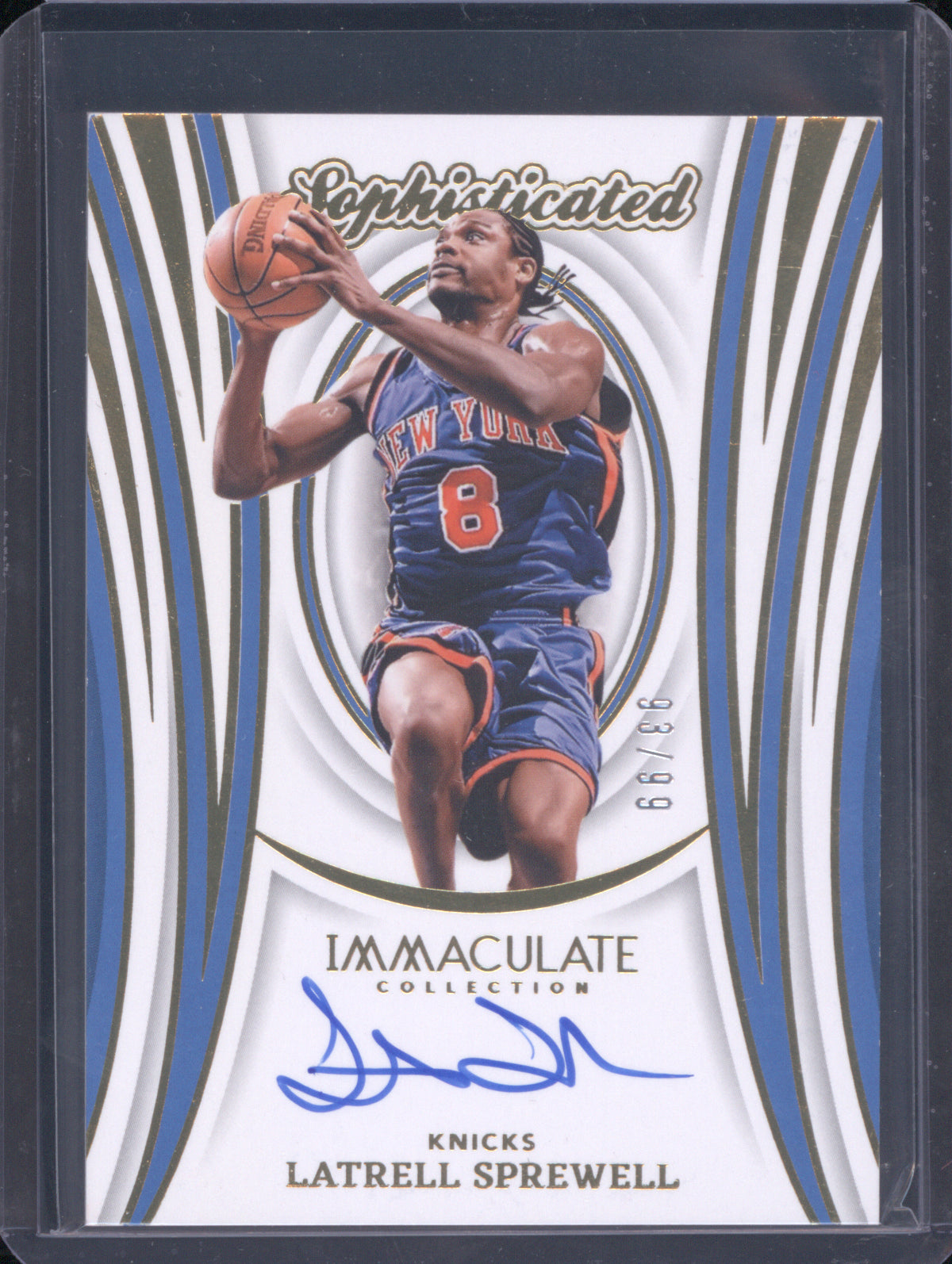Latrell Sprewell 2023 Panini Immaculate Sophisticated 93/99