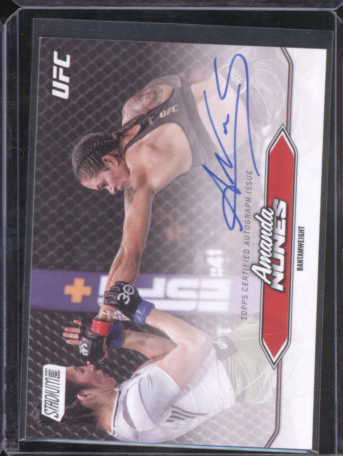 Amanda Nunes 2025 UFC Topps Stadium Club BCA-ANS Base Autographs