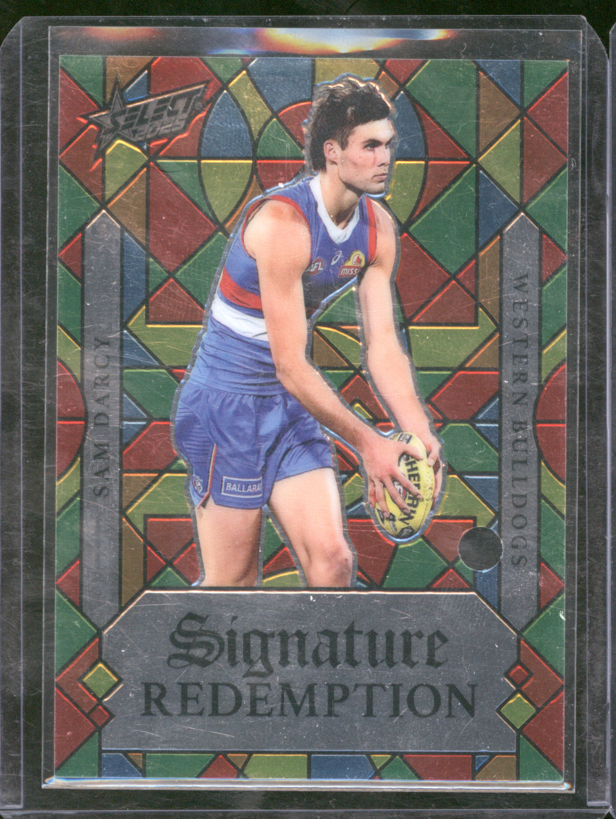 Sam Darcy 2025 AFL Select Footy Stars Luminous Myriad Signature LMS35 29/99
