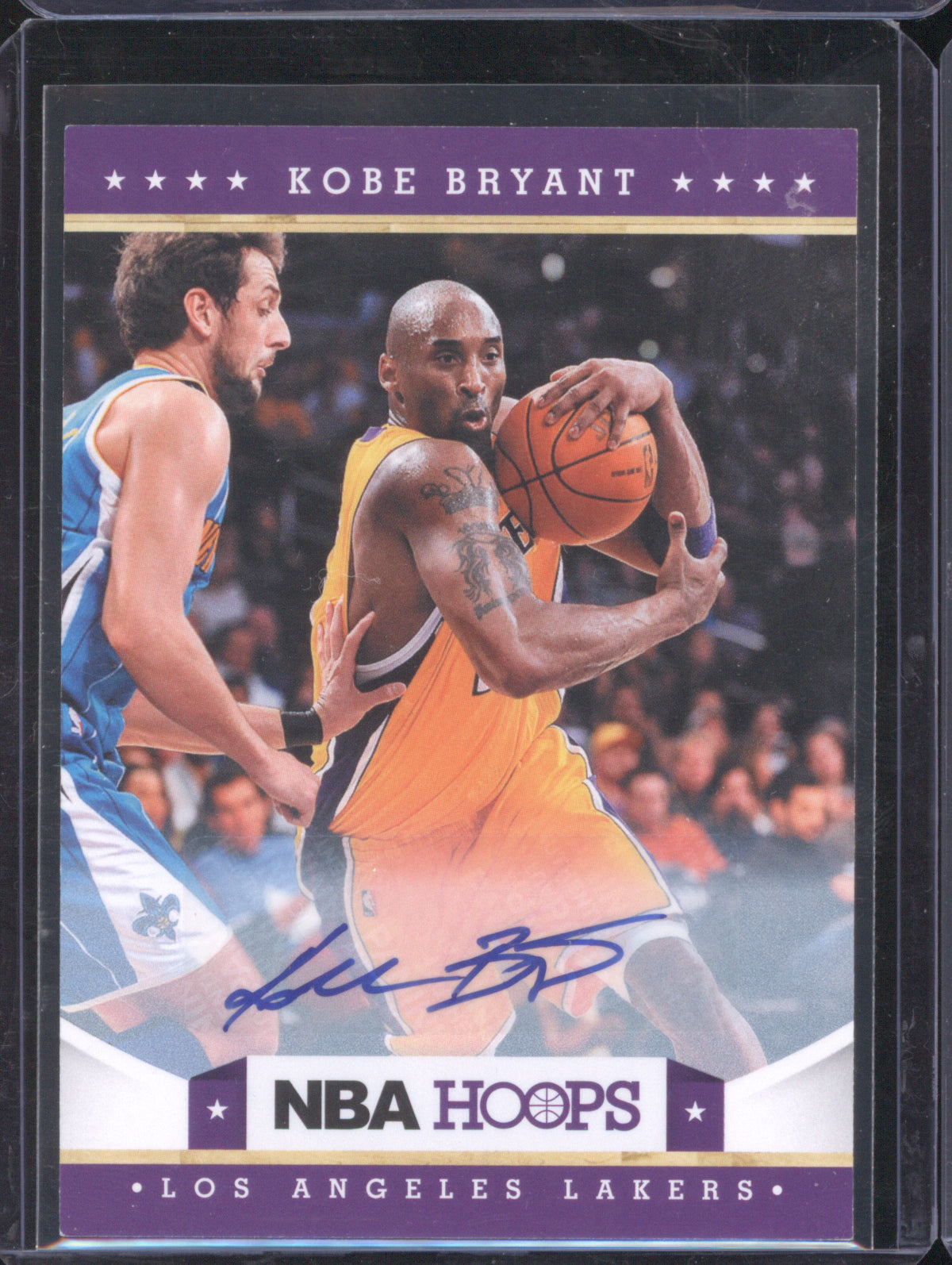 Kobe Bryant 2012 Panini NBA Hoops 198 Auto