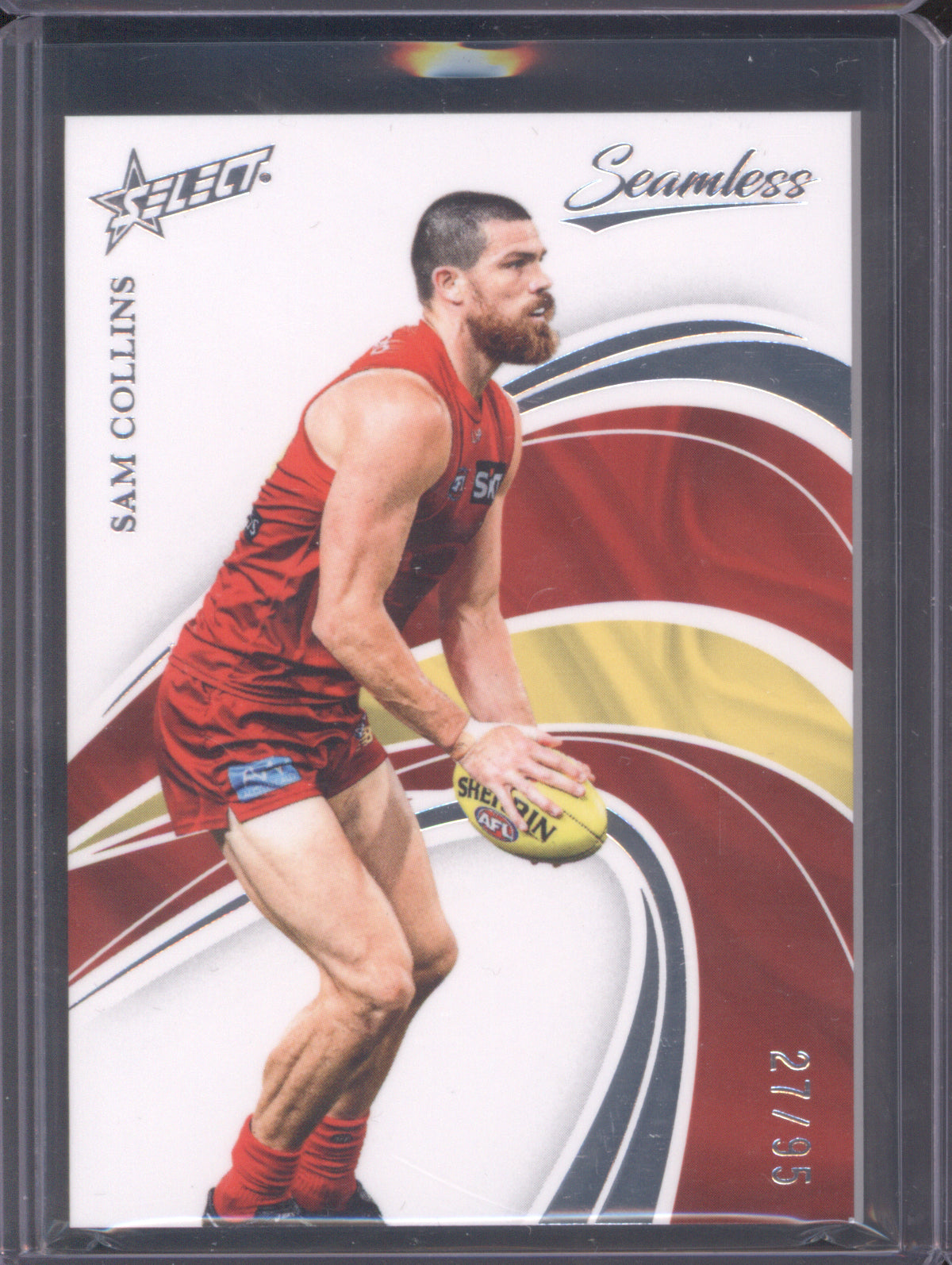 2025 AFL Select Seamless Base Sam Collins Gold Coast Suns 27/95