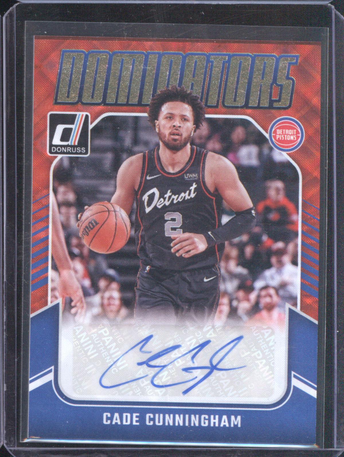 Cade Cunningham 2024 Donruss DA-CCP Dominators Auto