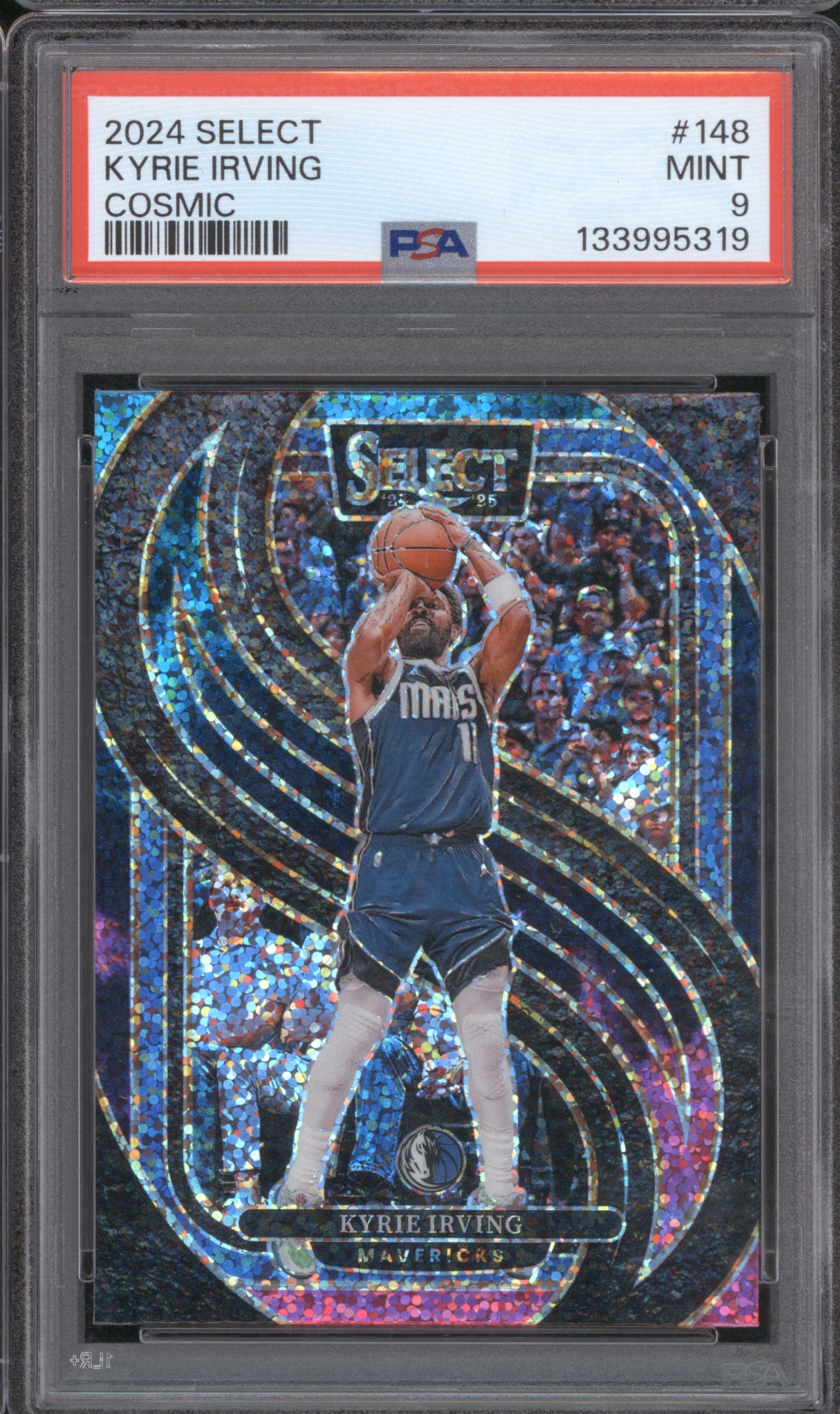 Kyrie Irving 2024 Panini Select #148 Cosmic PSA 9