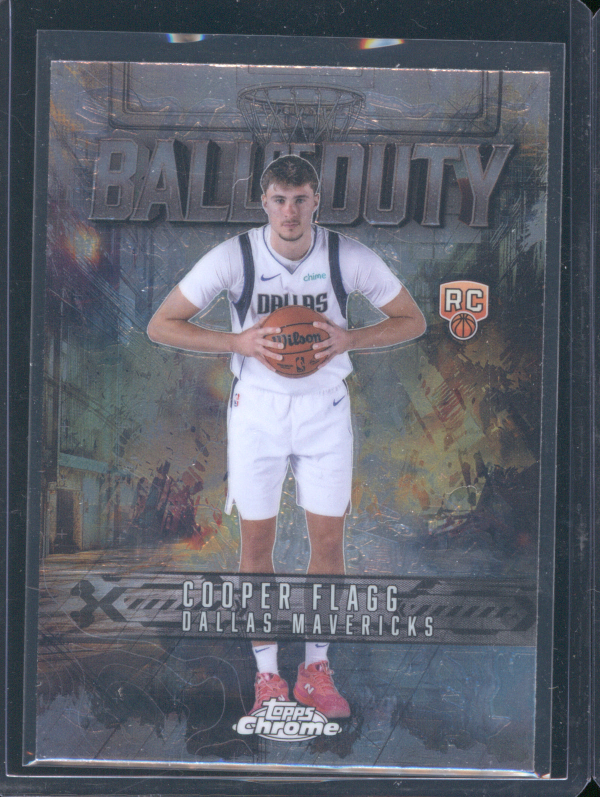 2025 Topps Chrome BD-21 Cooper Flagg Ball Of Duty RC