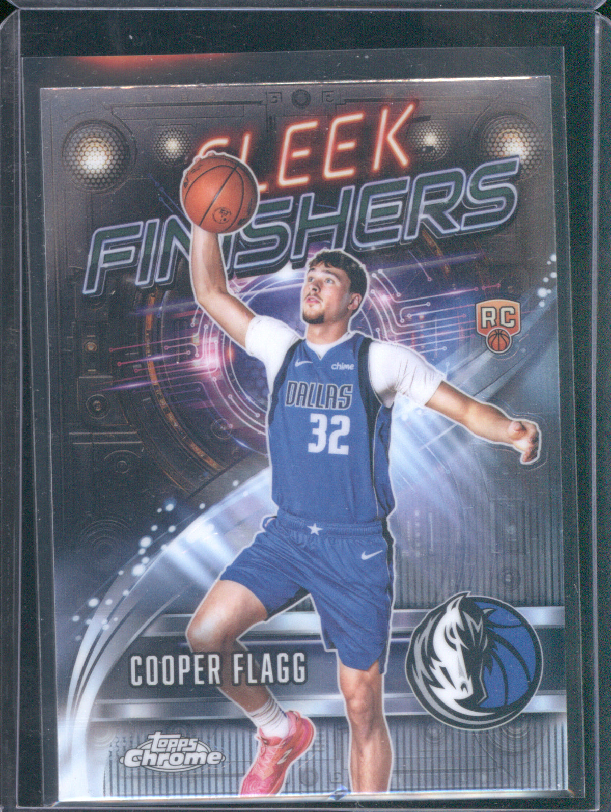 2025 Topps Chrome SF-21 Cooper Flagg Sleek Finishers RC