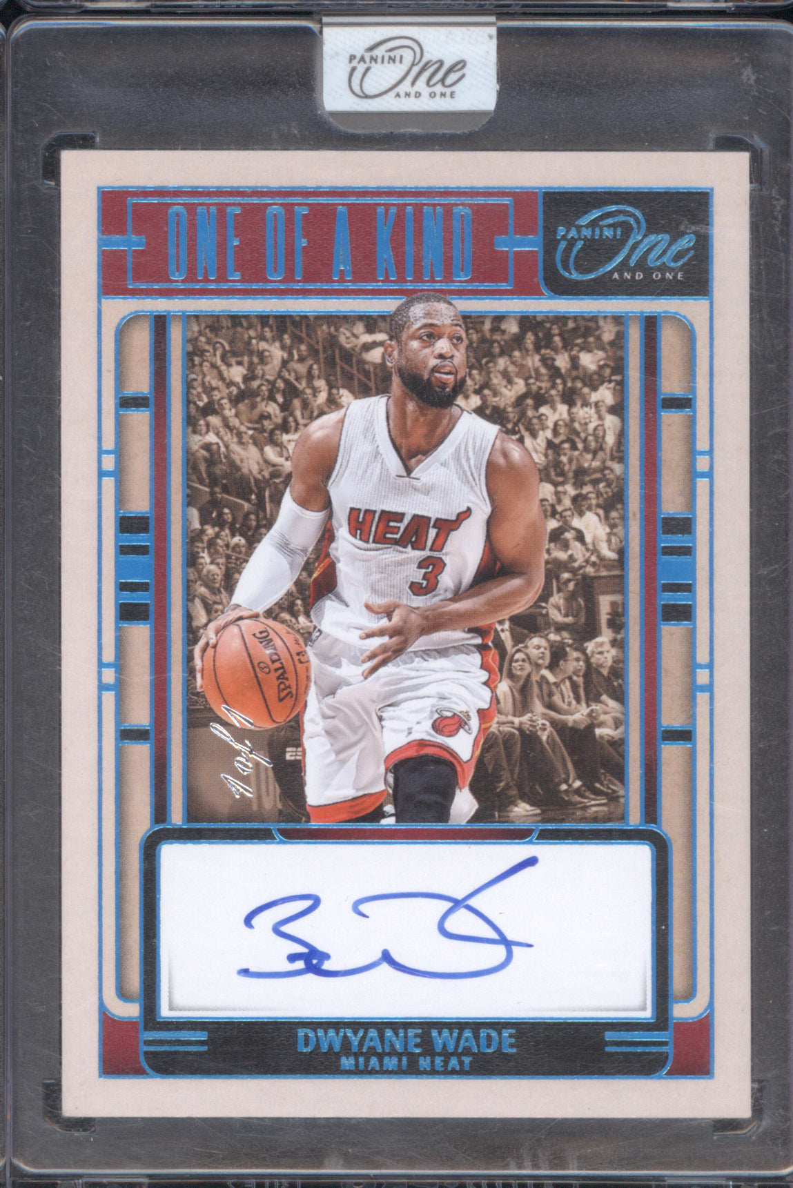 Dwyane Wade 2024-25 Panini One and One One of a Kind Auto 1/1